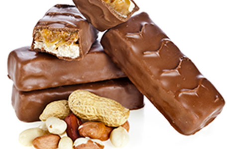 Barretta cioccolato e arachidi